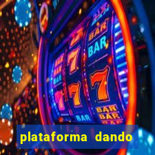 plataforma dando bonus de cadastro